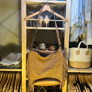 Gorgeous Elliot Luca leather bohemian purse